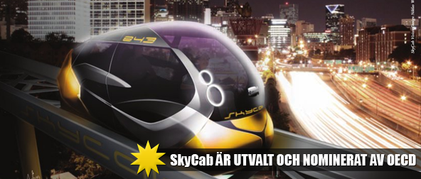 SkyCab at night